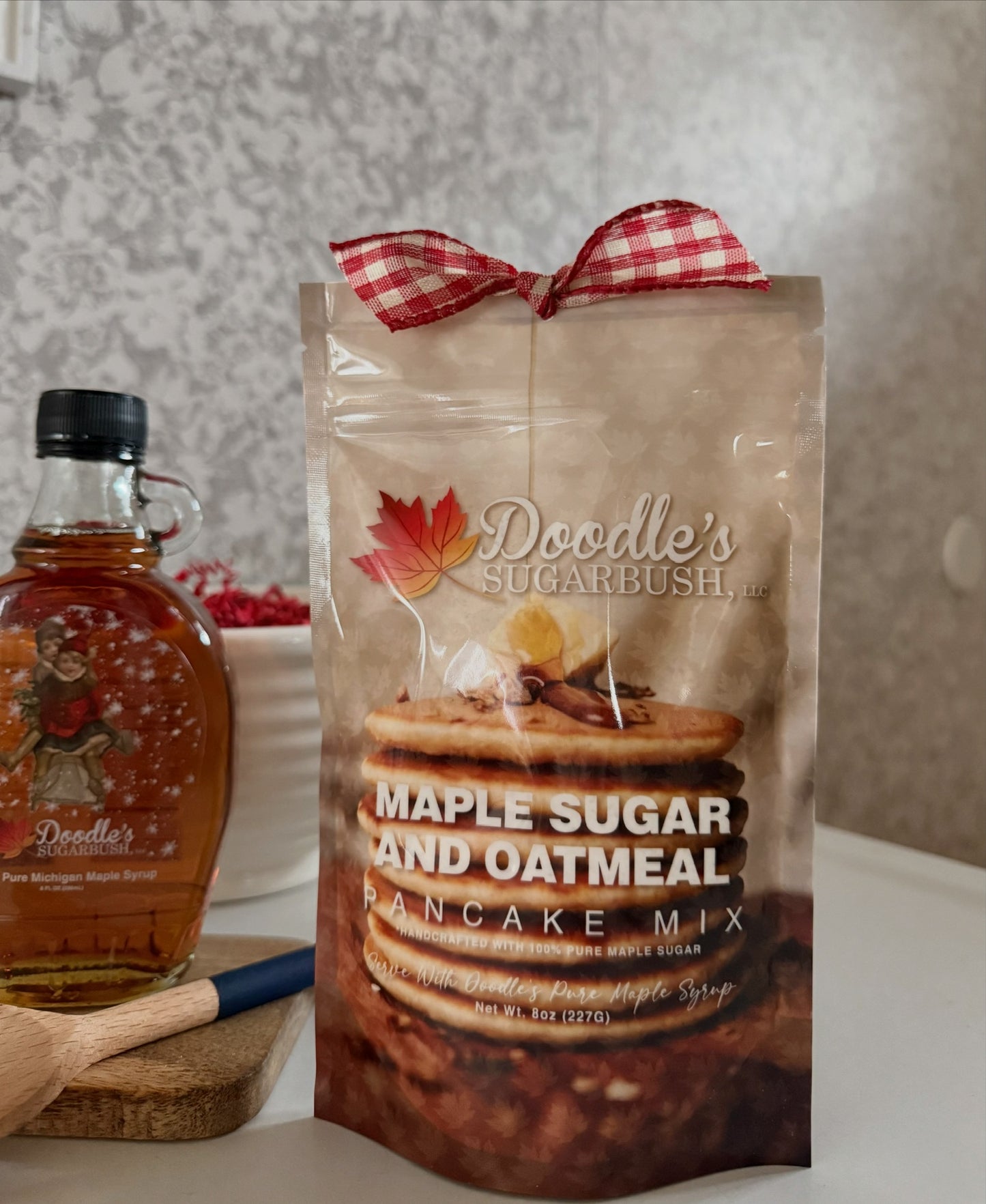 Maple Sugar + Oatmeal Pancake Mix