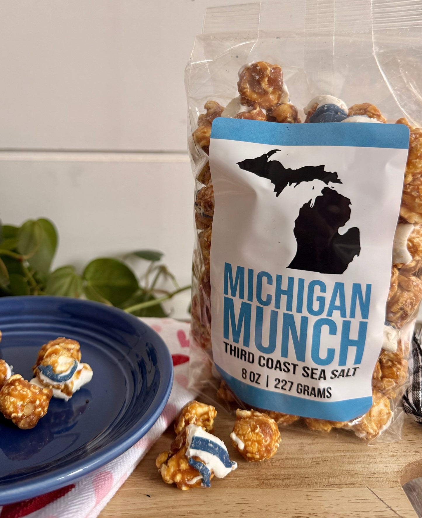 Michigan Munch® Caramel Corn-Third Coast Sea Salt (8oz)