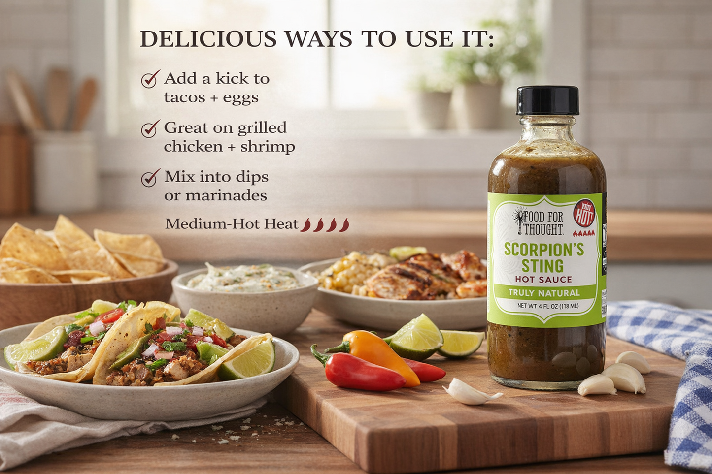 Food for Thought Scorpion Sting Hot Sauce