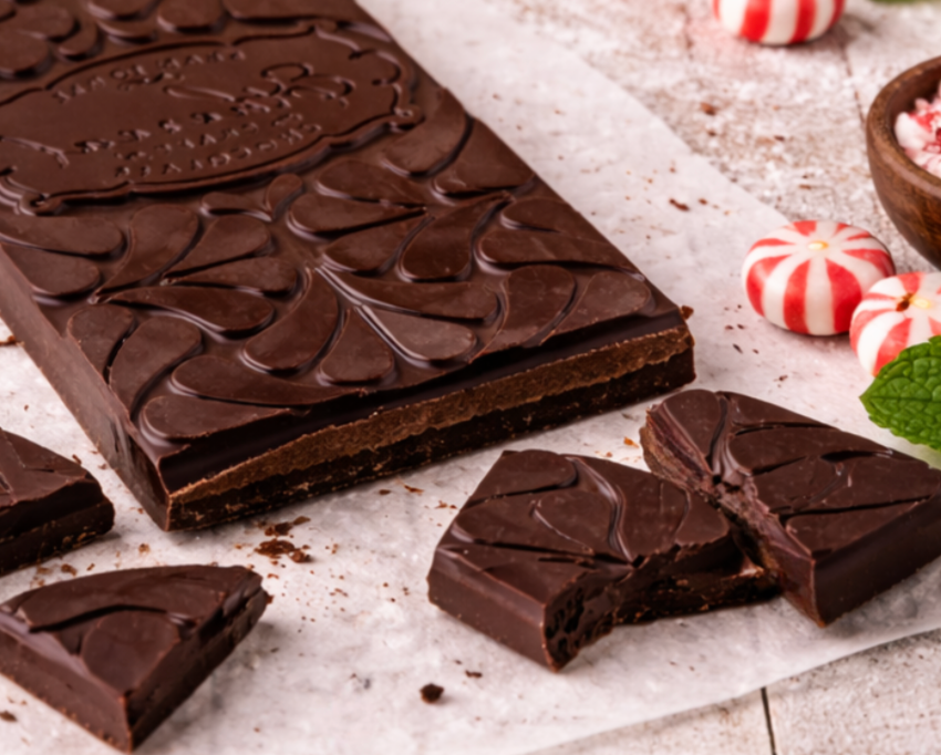 Frosty Mo-Mint Peppermint Meltaway Dark Chocolate Bar
