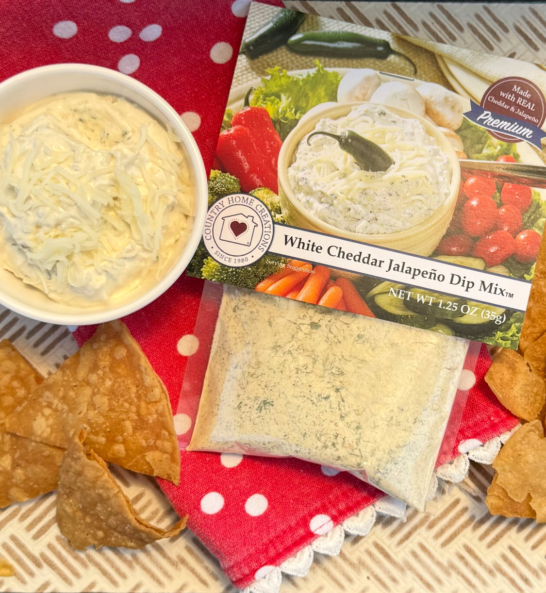 White Cheddar Jalapeño Dip