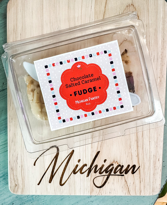 Locally Made | Chocolate Salted Caramel Fudge