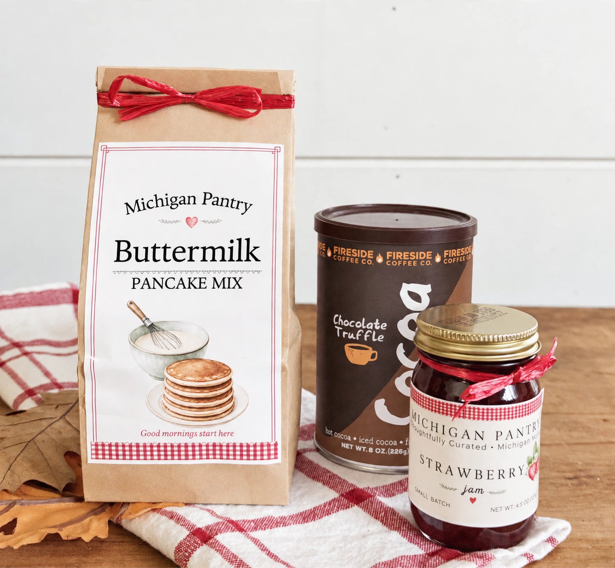 Michigan-Made Cozy Pancake Morning Gift Box