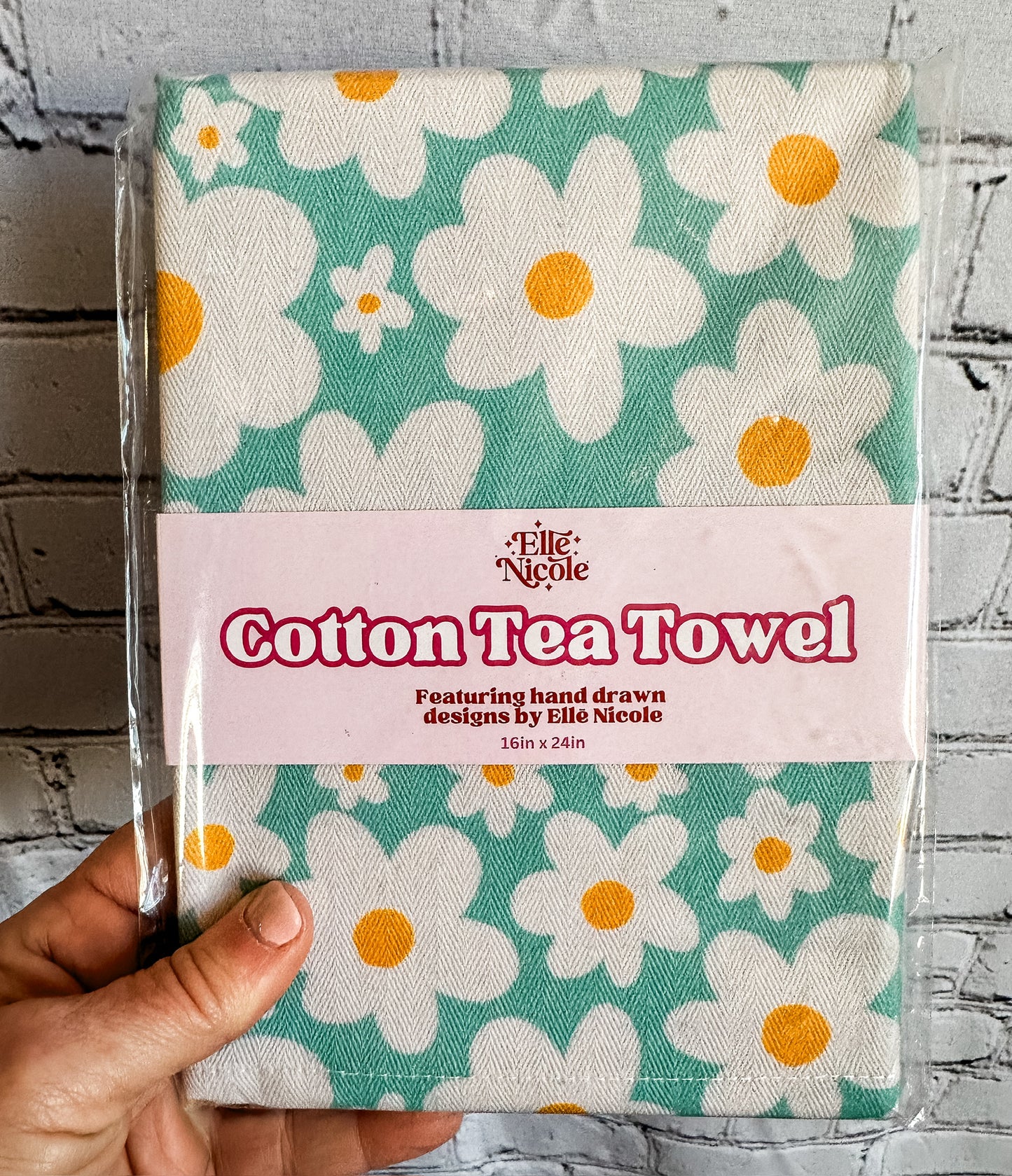 Summer Cotton Tea Towel