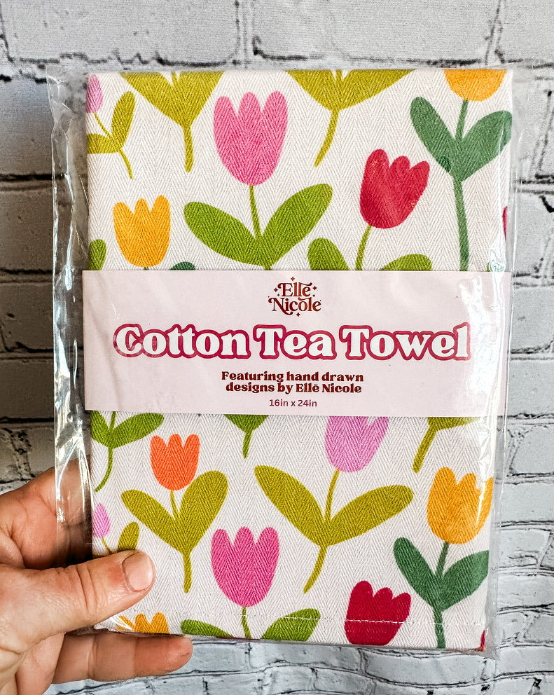 Summer Cotton Tea Towel
