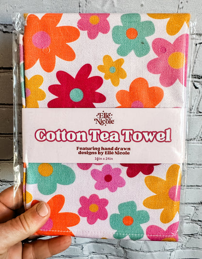 Summer Cotton Tea Towel