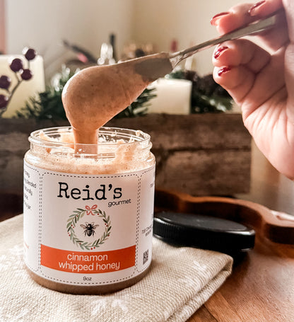 Whipped Cinnamon Honey:  Holiday Edition