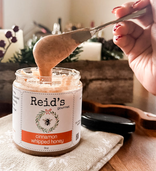 Whipped Cinnamon Honey:  Holiday Edition