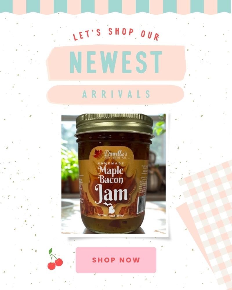 Maple Bacon Jam made in Michigan 