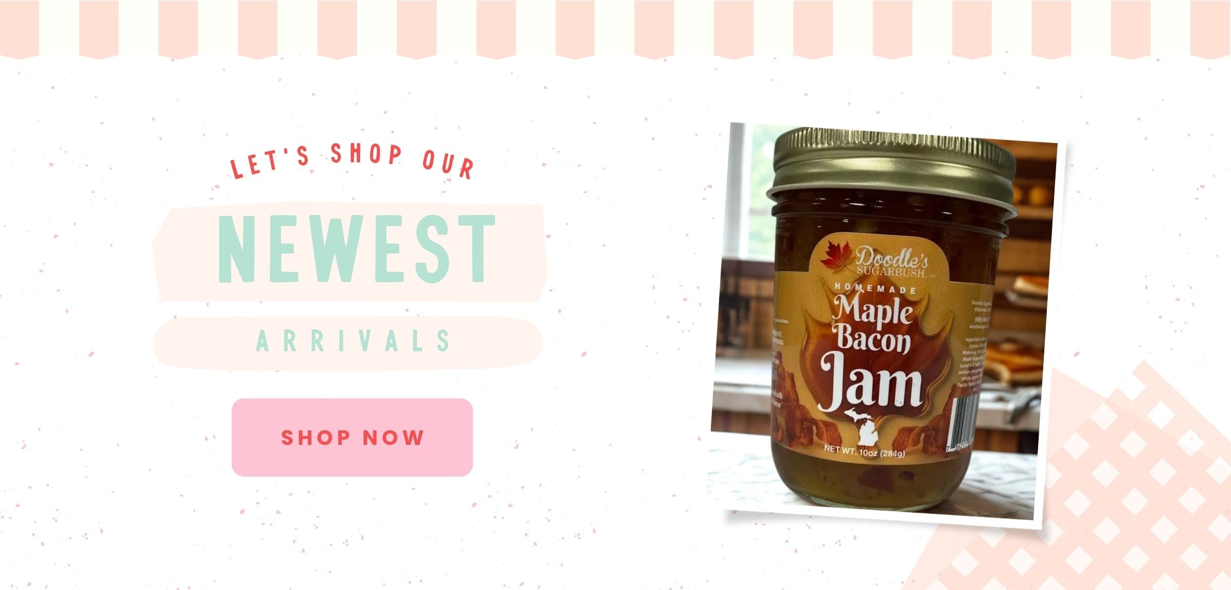 Maple Bacon Jam, Made in Michigan