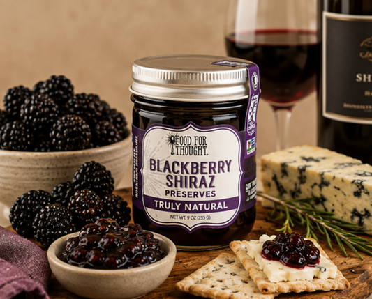 Food For Thought Michigan  Tart Cherry  Preserves — 9 oz. (Copy)
