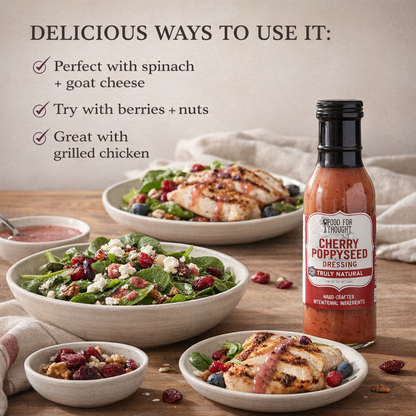 Food for Thought Cherry Poppyseed Dressing