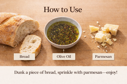 Tuscan Herb Olive Oil – Infused Gourmet Olive Oil for Dipping, Cooking & Finishing