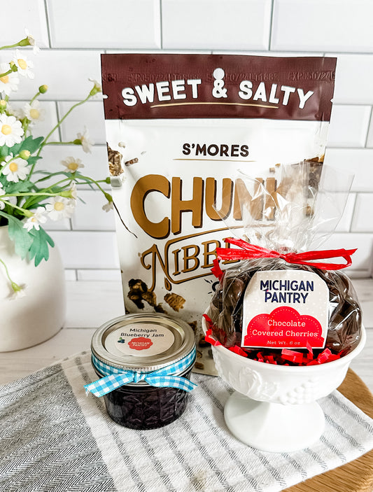 Mini Michigan Chocolate, Cherry + Blueberry  Gift | Thinking of you | Thank you