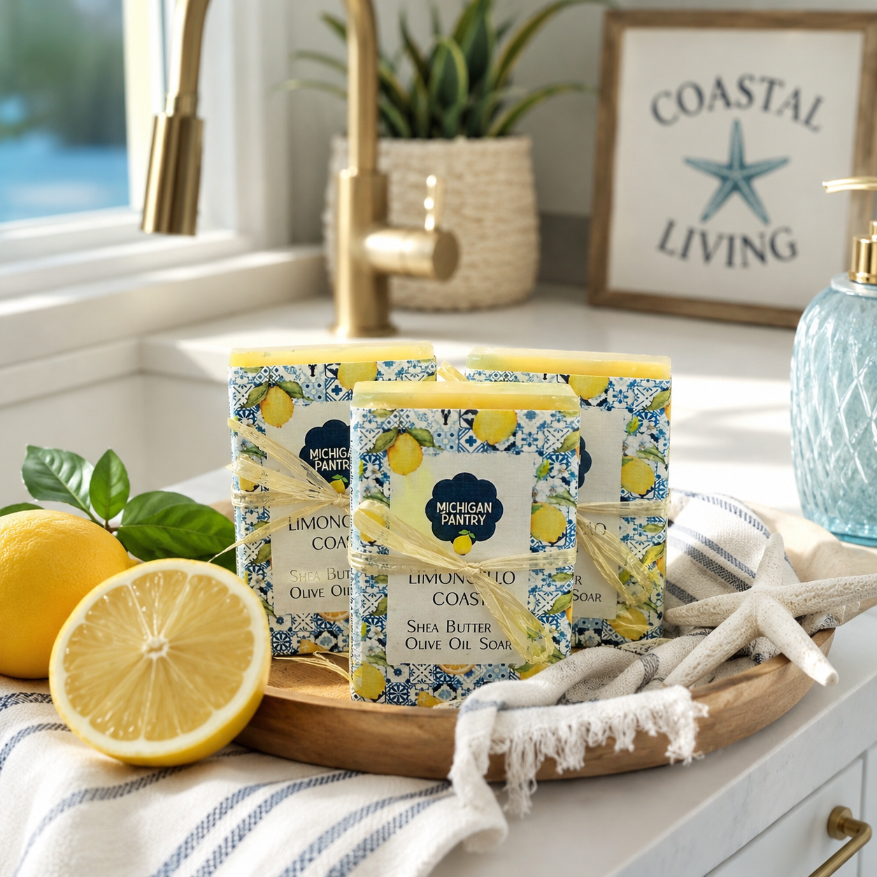 Limoncello Coast Handmade Soap
