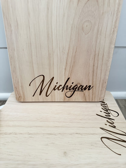 Michigan Cutting Board