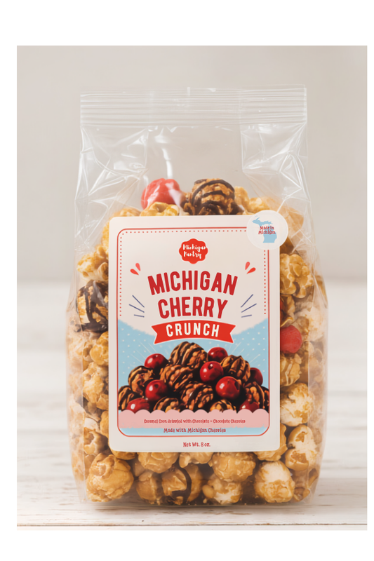 Michigan Cherry Munch | Michigan Made Gourmet Popcorn