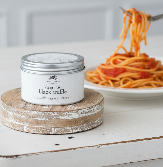 Black Truffle Sea Salt