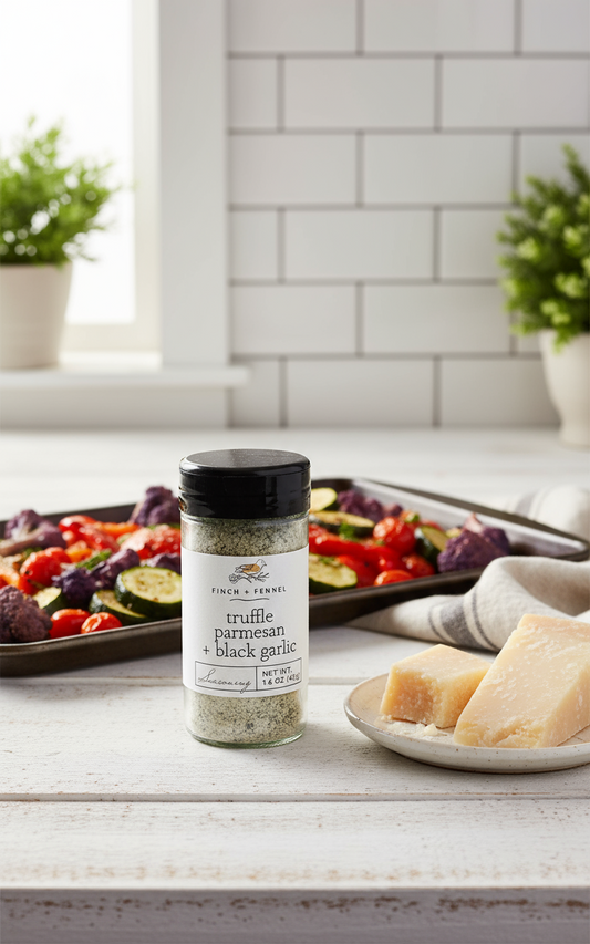 Truffle Parmesan + Black Garlic Seasoning