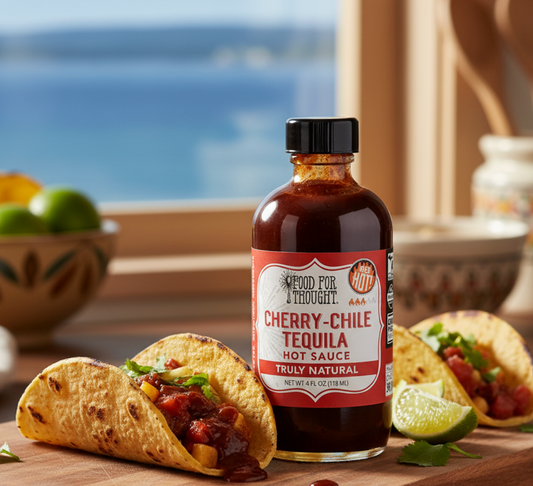 Cherry-Chille Tequila Hot Sauce | Sweet Heat with a Splash of Tequila