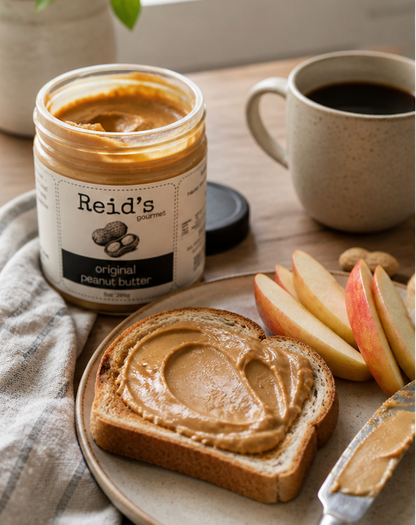 Reid’s Gourmet Original Peanut Butter | Michigan Made Natural Peanut Butter