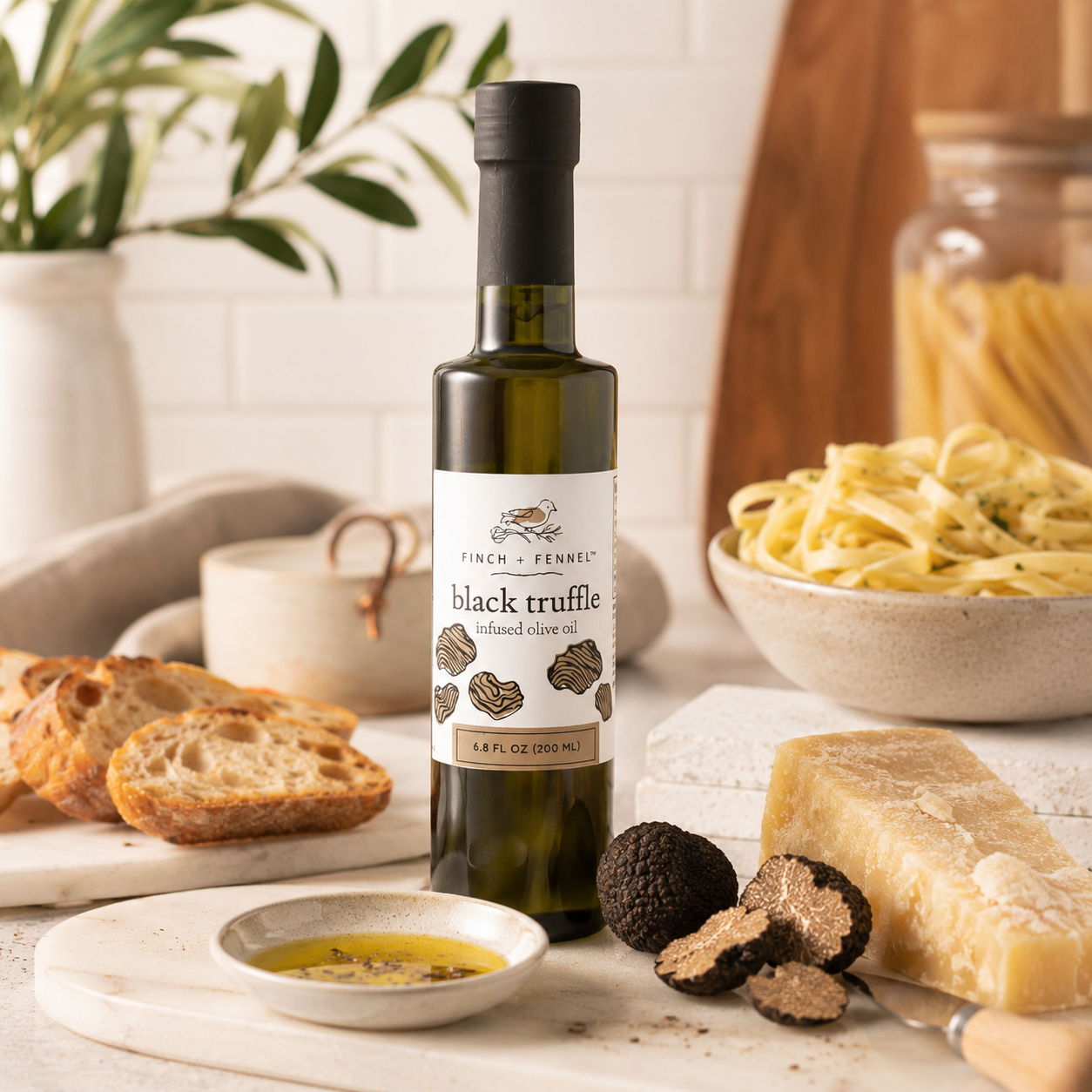 Black Truffle Infused Olive Oil