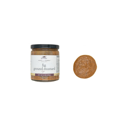 Fig Ground Mustard Dip | Finch + Fennel