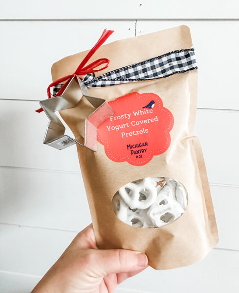 Holiday Yogurt White Pretzels