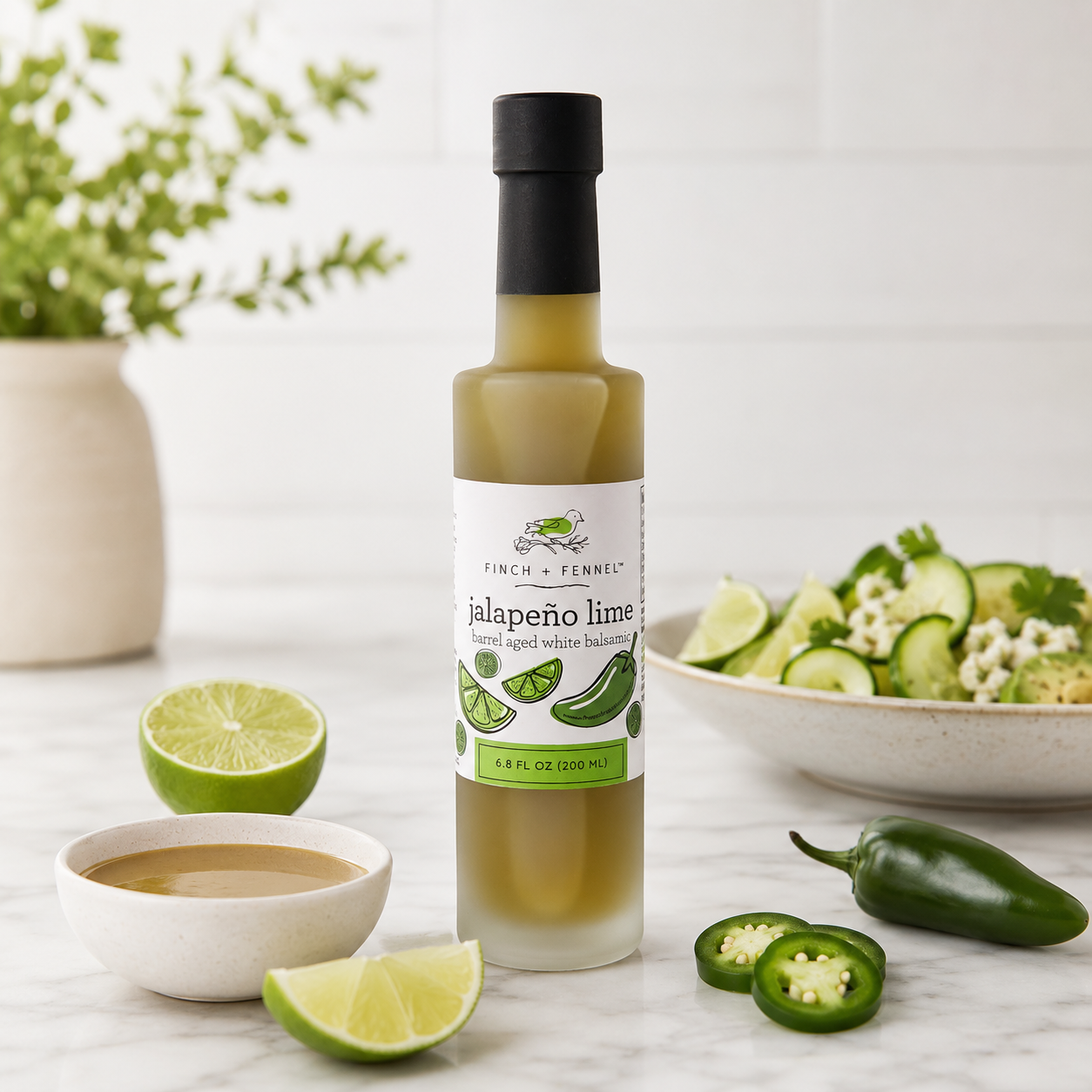 Jalapeno Lime Barrel Aged  White Balsamic