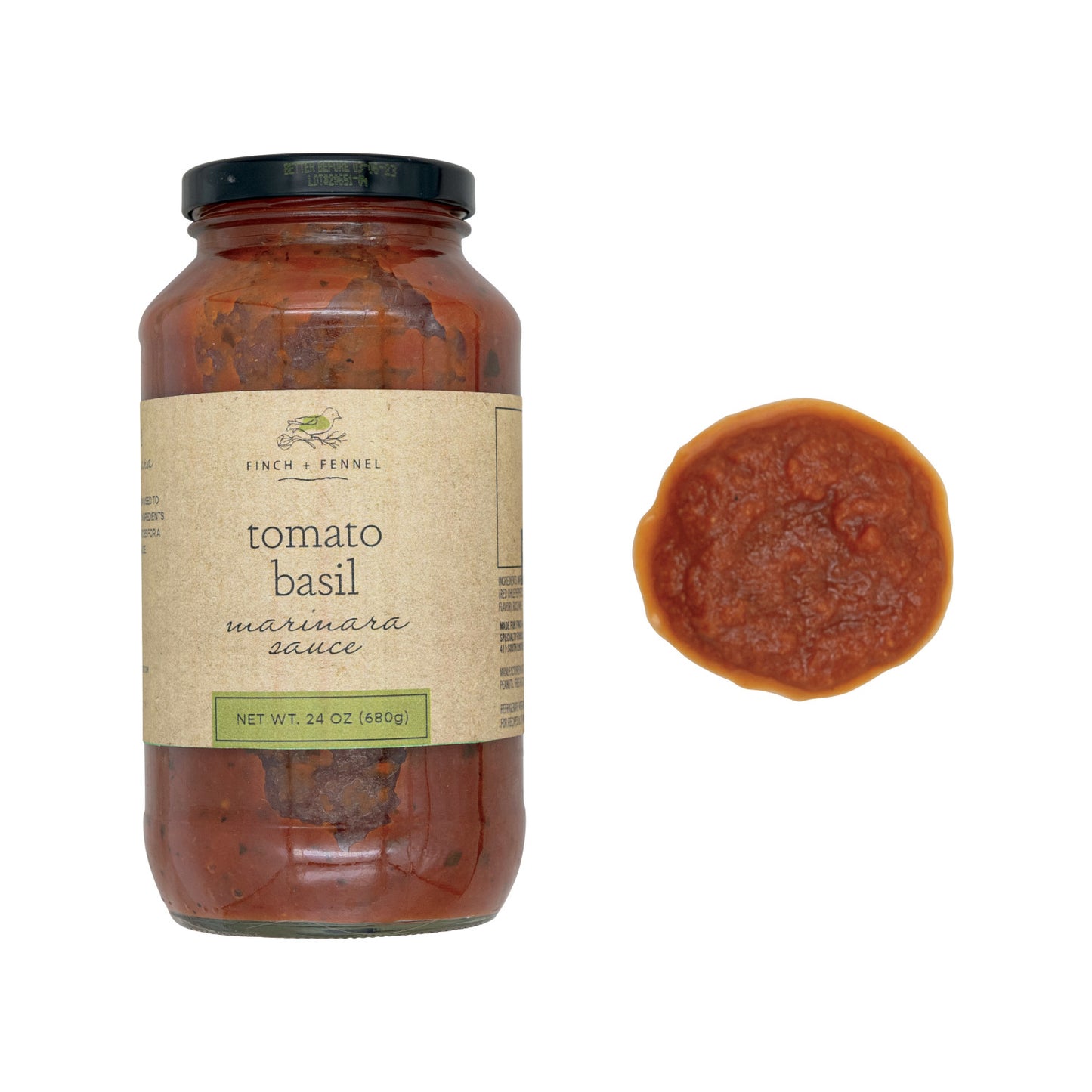 Tomato Basil Marinara Sauce  Finch + Fennel