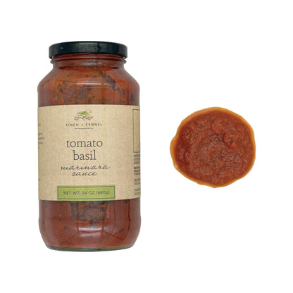 Tomato Basil Marinara Sauce  Finch + Fennel