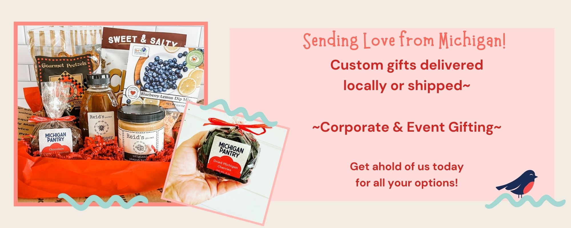 Gourmet Gift Baskets from Michigan Sending Happiness from Michigan