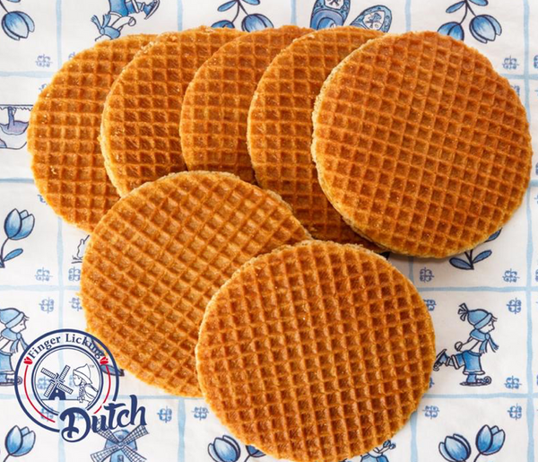 Dutch Carmel Stroopwafels