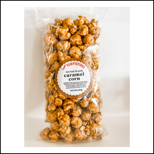 caramel corn homemade made in michigan  